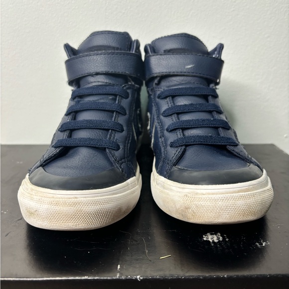 Converse All Star Pro Blazer Blue High Plus Sneakers Size Boys 13 Super Cool - Picture 7 of 12